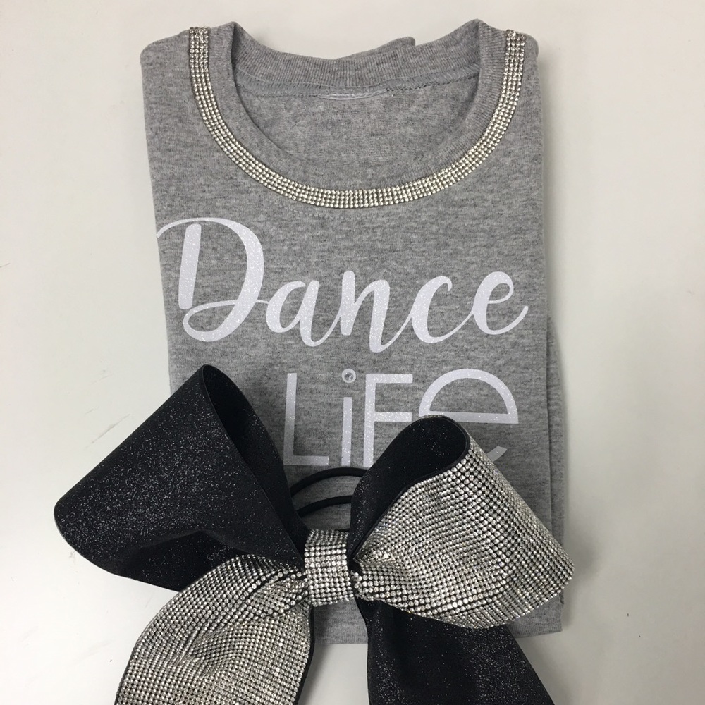 Grey Dance Life Top